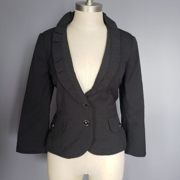 White House Black Market black blazer sz 6 - Picture 1 of 6